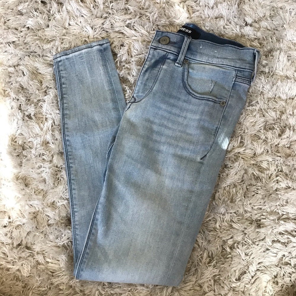 Express + Petite + Skinny jeans + Sz 0p
